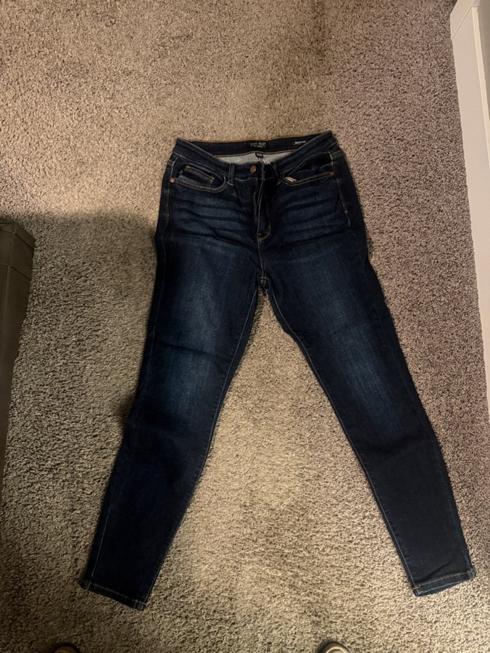 Judy Blue Dark Indigo High-Rise Skinny Jeans